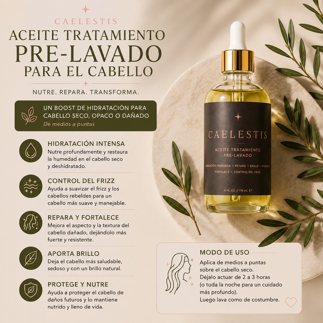 Pre-Wash Hair Treatment